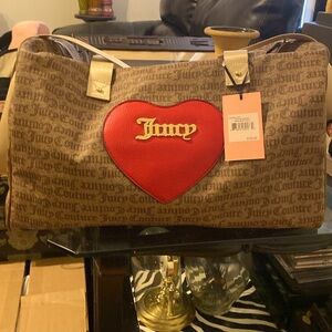 BRAND NEW JUICY COUTURE DUFFLE BAG